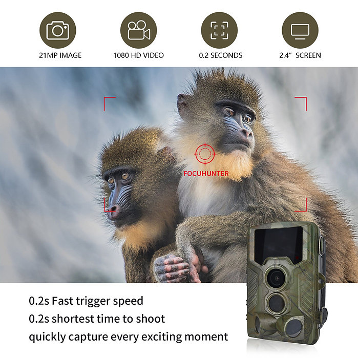 Trail Camera 1080P Game Hunting Camera